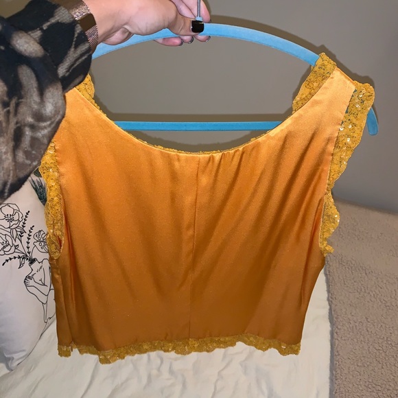 Orange Valentino Top - Picture 2 of 3